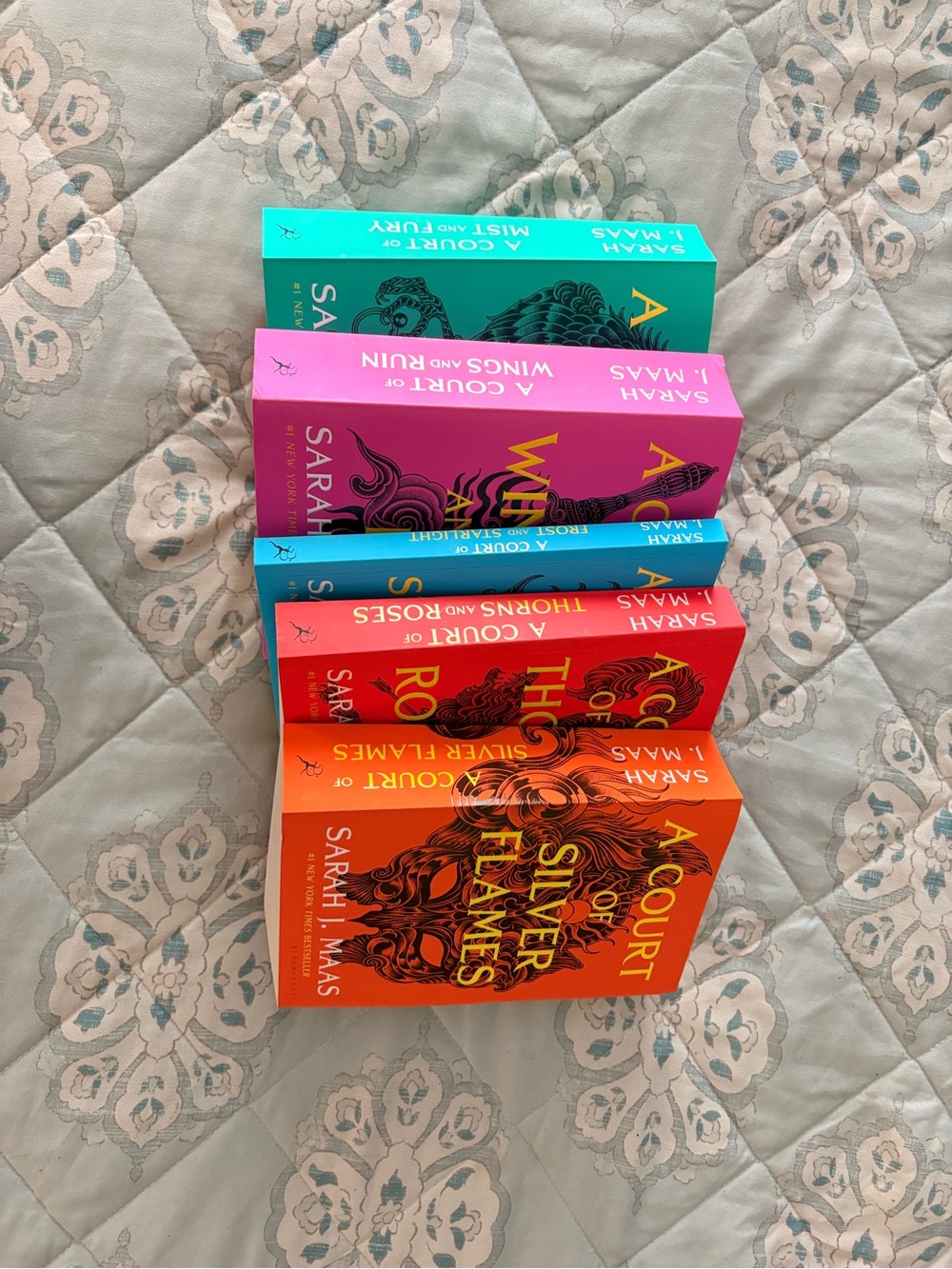 A Court Of Thorns And Roses series Paperback edition